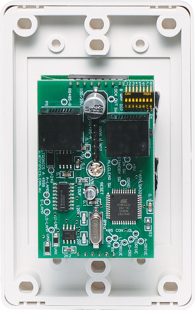 Remote Lockdown Vertical Wallplate To Suit A4595A A4598V