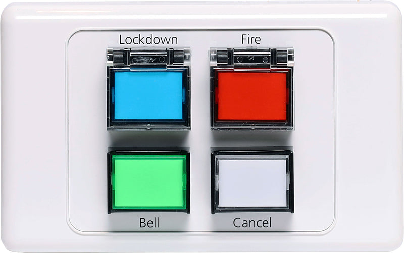 Lockdown/Chime/Fire/Cancel Remote Wall Plate A4599