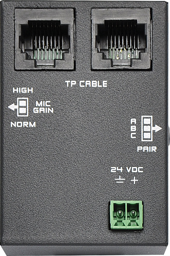 3 Pin XLR Line/Balanced Output UTP Balun Wallplate A4827