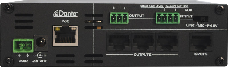 Dante 2 Input 4 Output Converter Interface Box A4831