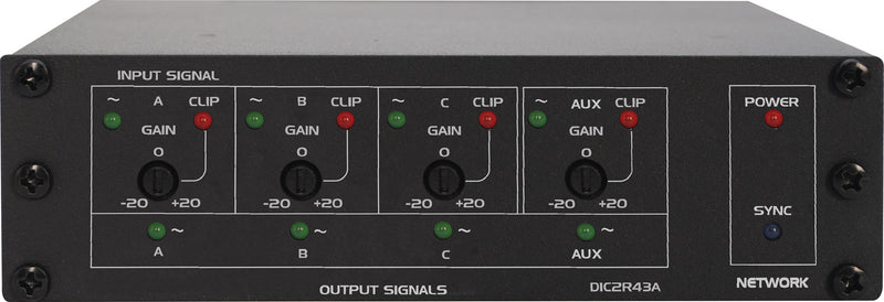 Dante 2 Input 4 Output Converter Interface Box A4831