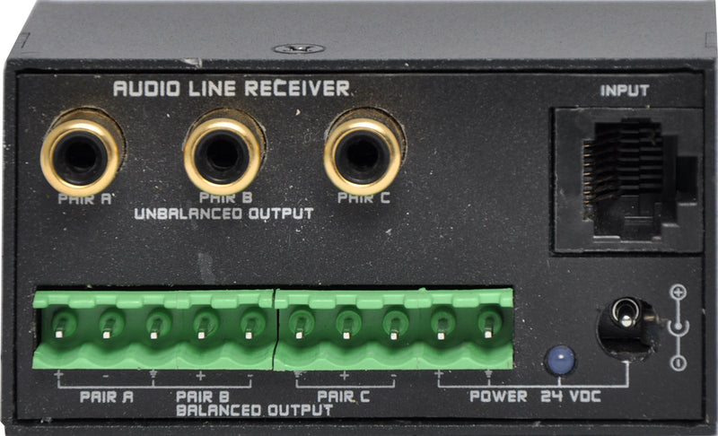 Active Three Pair Audio Signal Distribution Receiver A4835