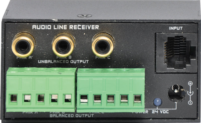 Active Three Pair Audio Signal Distribution Receiver A4835