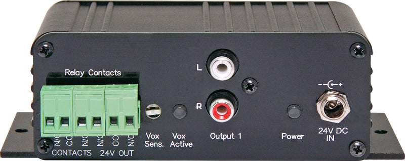 Mic/Line/100V Input To Line +24V Switched Output A4906