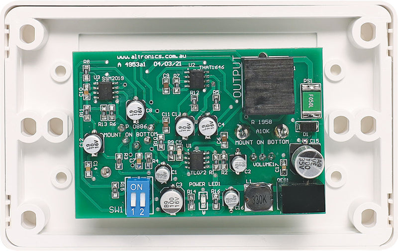 5 Pin XLR Transmitter Wallplate A4953