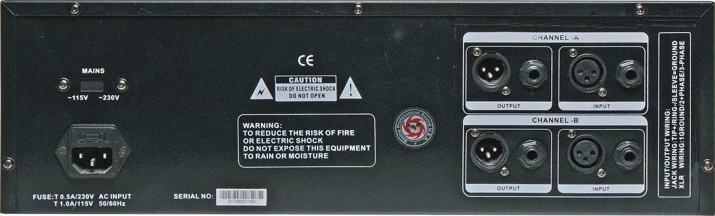 EQ With Feedback Detection 2 Channel 31 Band A5332