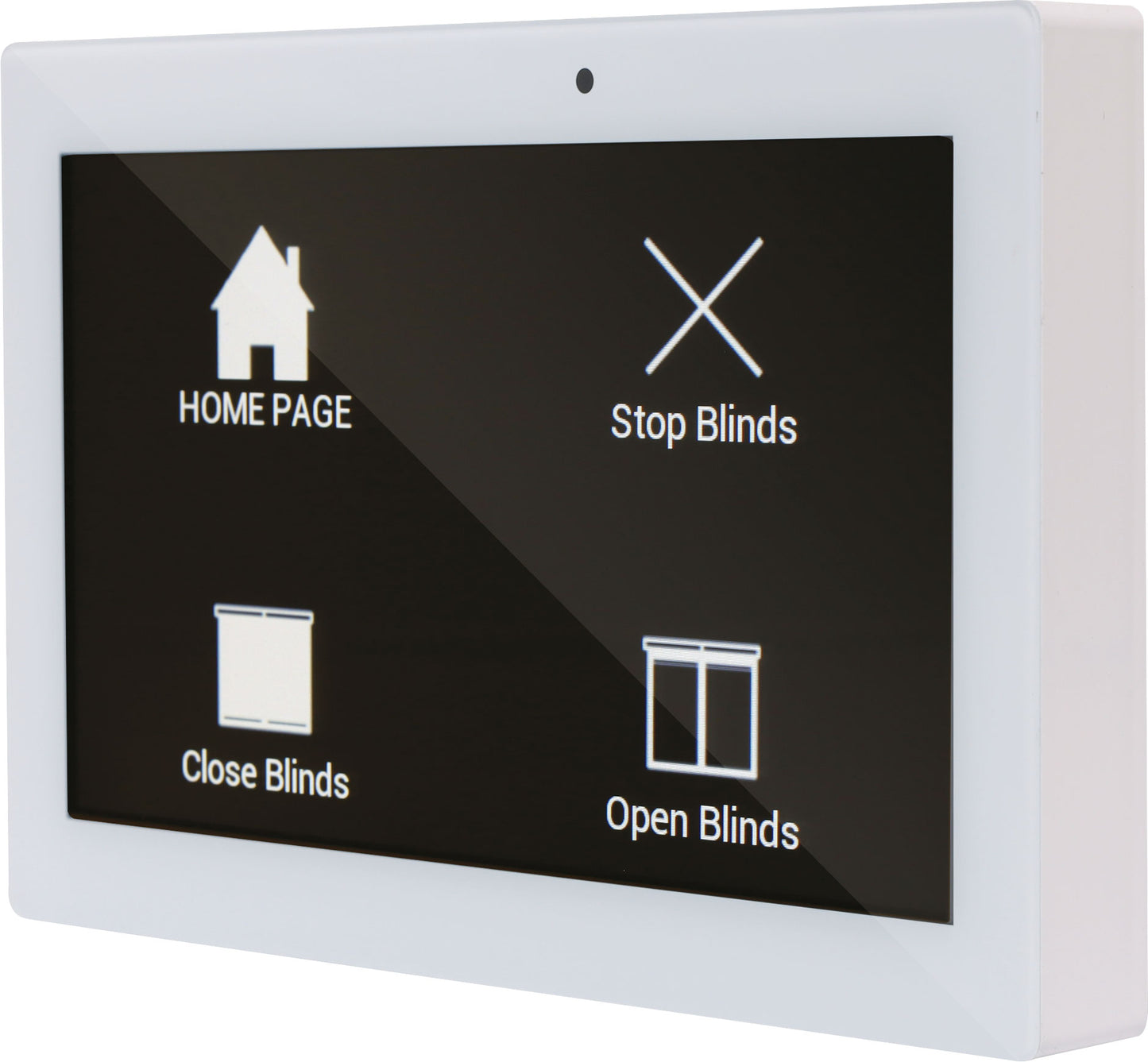 Matrix Mixers Programmable Universal 7" Touchscreen Wallplate White A6531