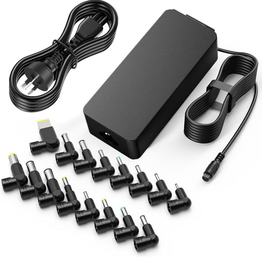 Mains Laptop Power Supply 90W 4.65A 16 Tips A90W