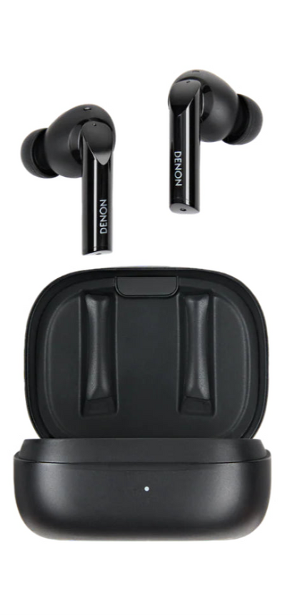 Headphones Denon In Ear Wireless Noise Cancel Earphones AHC840NCWBKEM