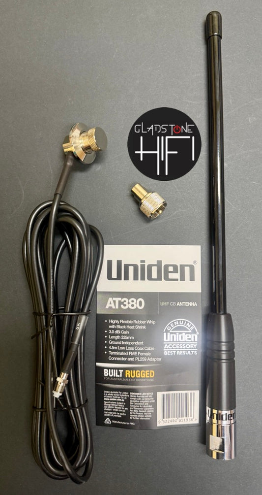Uniden 3DB UHF CB Flexible Antenna Kit AT380