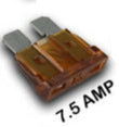 Fuse Blade 7.5a 32vdc Auto Brown ATC7.5-50