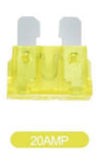 Fuse Blade Mini 20a Yellow ATS20-50