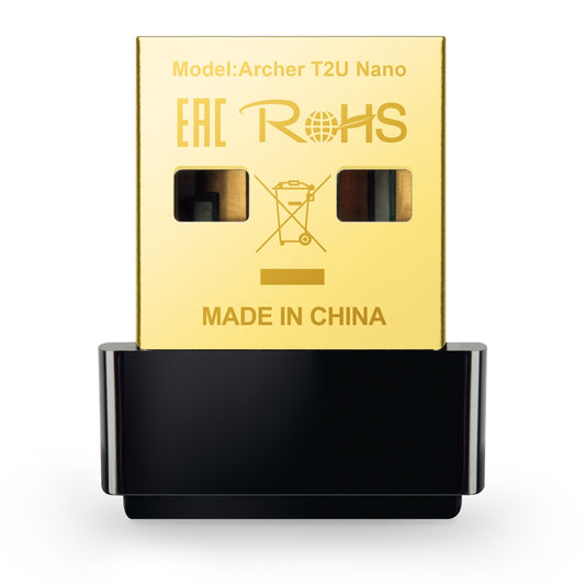 Tp-link Archer T2u Nano Ac600 Nano Dual Band WI-FI USB Adapter NWTL-ARCHERT2UNANO