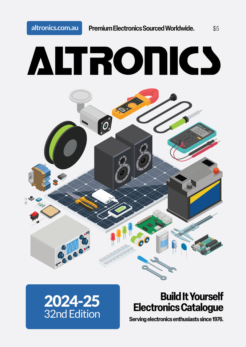 Altronics Annual Build It Yourself Electronics Catalogue 2024/25 B0224
