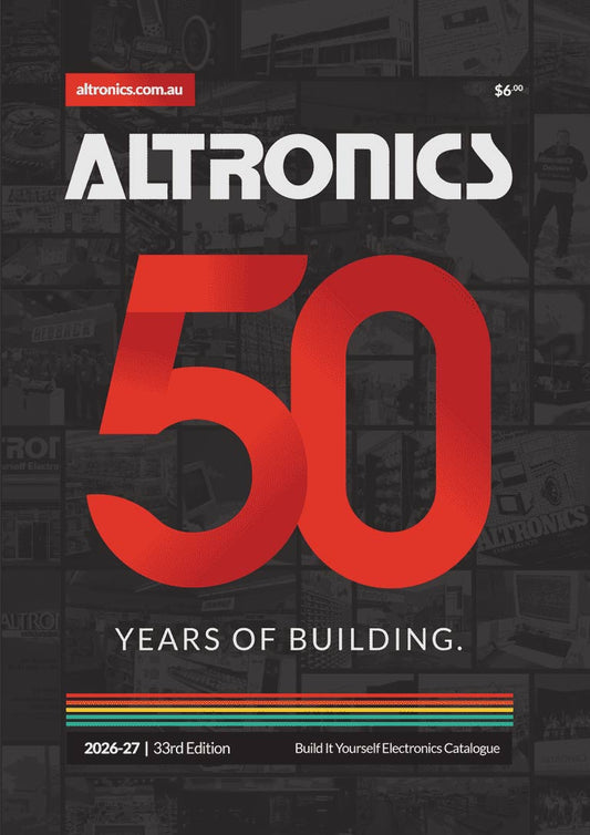 Altronics 2026/27 Build It Yourself Electronics Catalogue B0226