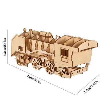 Wooden Kit - 3D Puzzle Wooden Train BA7284060