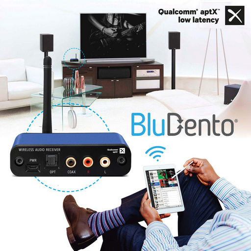 BluDento Bluetooth Receiver V5.1 Aptx-ll Texas Instruments DAC BLT-2