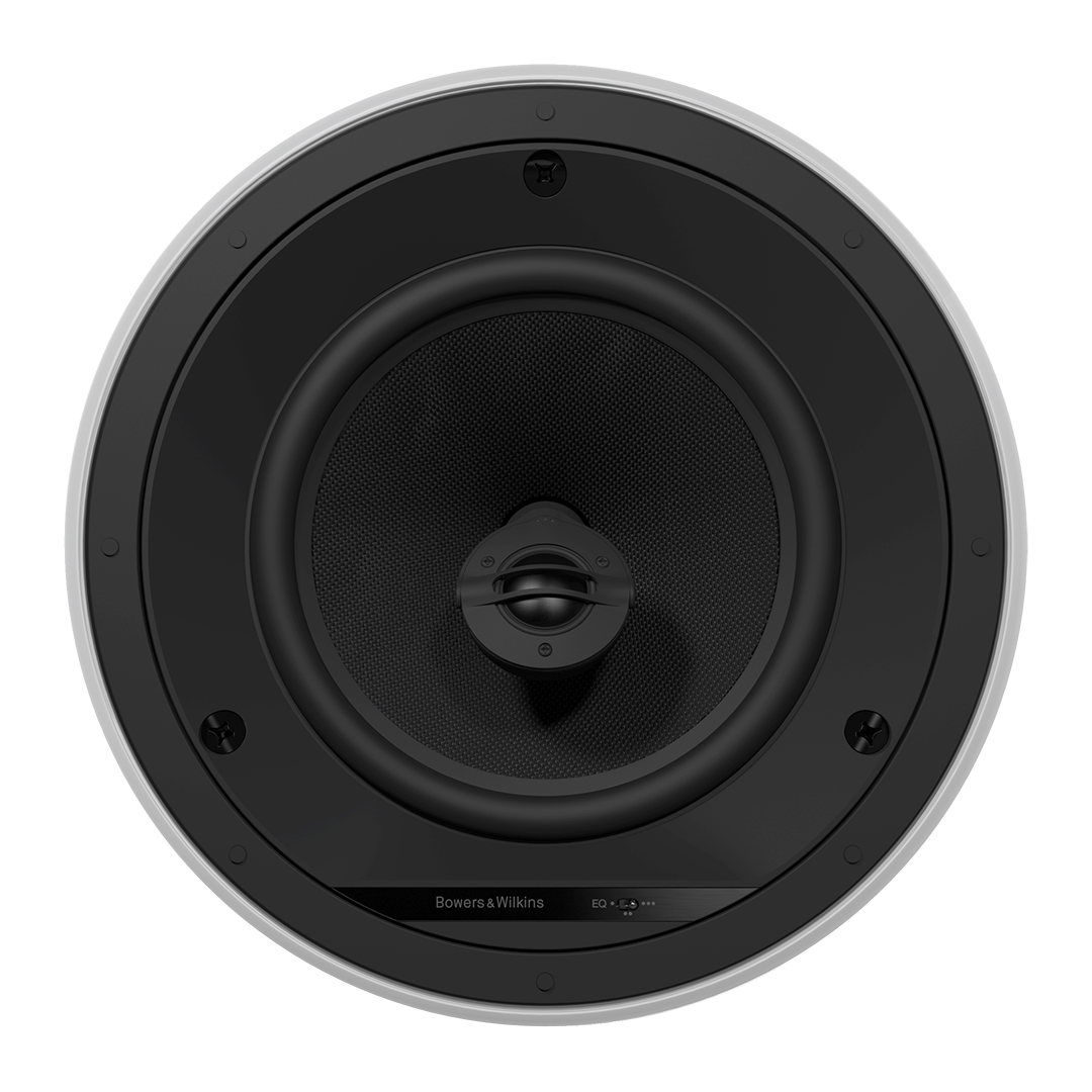 B&W In Ceiling Speaker 2 Way 200mm Pair White CCM684 FP29645