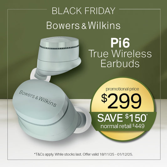 Bowers & Wilkins Pi6 In-Ear True Wireless Earbuds Pi6