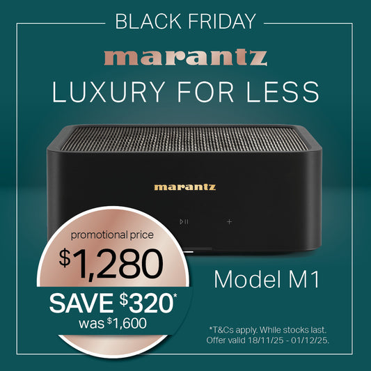 Marantz MODEL M1 Compact Wireless Streaming Amplifier MODELM1/AU1B