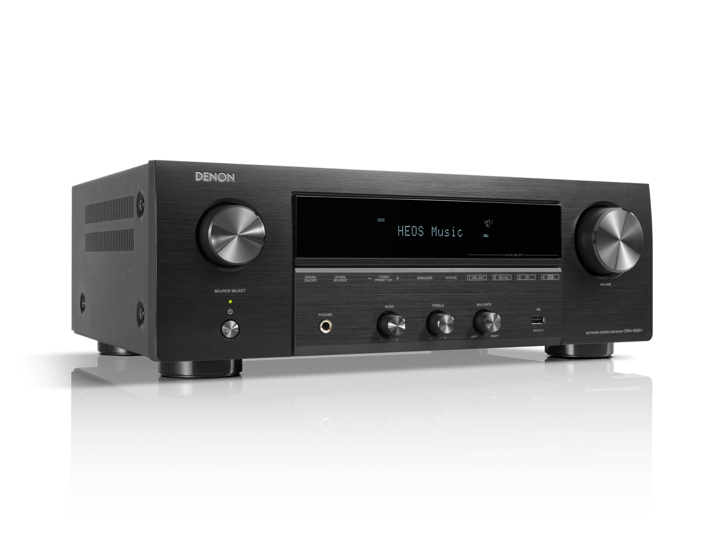 DENON DRA 900H 2.2 Ch. 145 8K Network Stereo Receiver with HEOS DRA900HBK