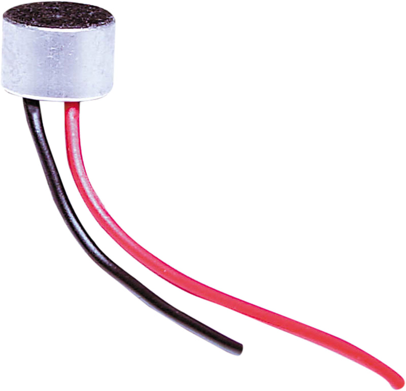 Omni-Directional Electret Mic Insert with Fly Lead 10mm 60dB C0173