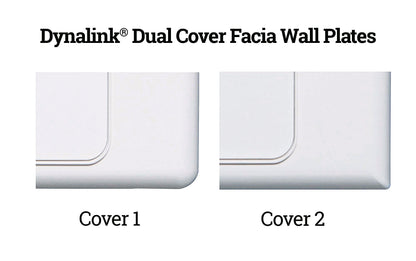 Wall Plate 5 pin XLR with Microphone Clip White C0458