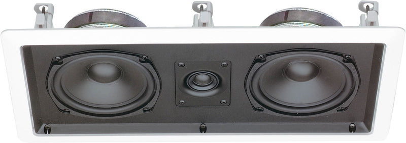 2x130mm 30W 2 Way Centre Channel Ceiling Wall Speaker C0860A