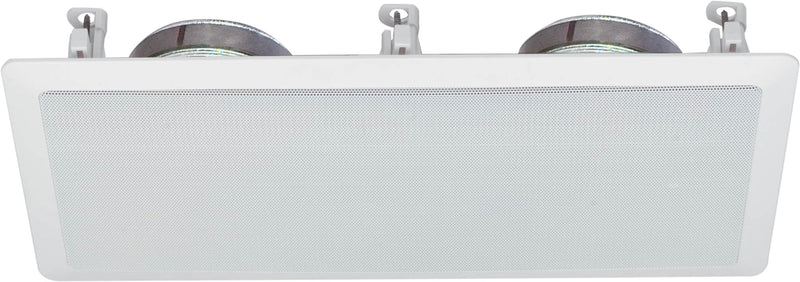 2x130mm 30W 2 Way Centre Channel Ceiling Wall Speaker C0860A