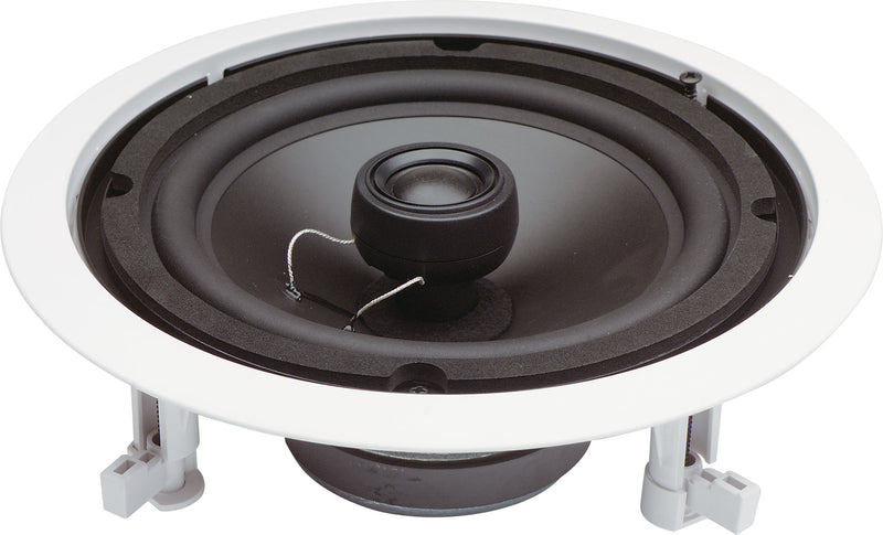 200mm 40W 2 Way Round Ceiling Speaker Pair C0883