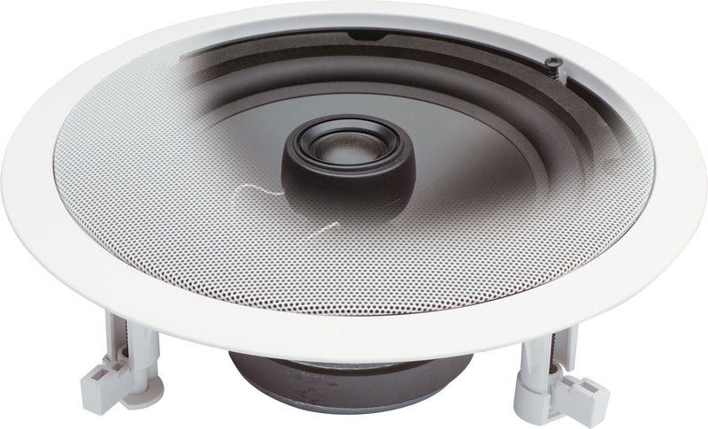 200mm 40W 2 Way Round Ceiling Speaker Pair C0883