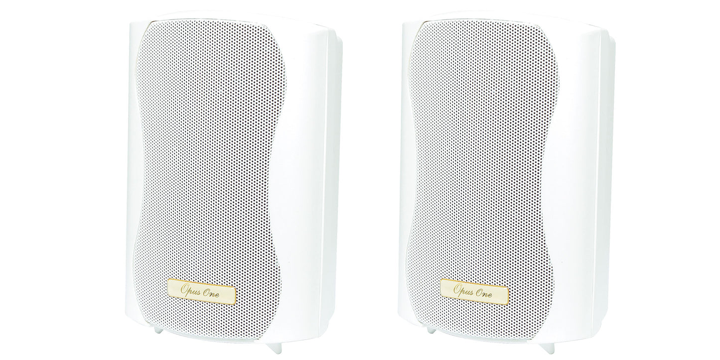 Redback Wall Mount Speaker Pair 30W 8 Ohm White C0900