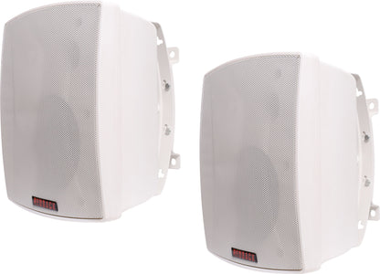 Speaker Pair 45w 100v 8 Ohm Wall Mount White C0912B