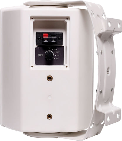 Speaker Pair 45w 100v 8 Ohm Wall Mount White C0912B