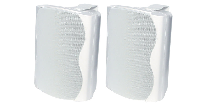 85W 8 Ohm Wall Mount White Speaker Pair C0915