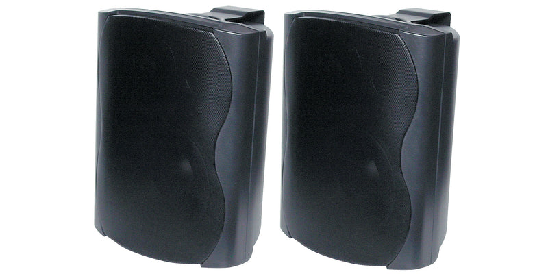 Speakers Wall Mount 50W / 85W 100V 8 Ohm Black Pair C0918A