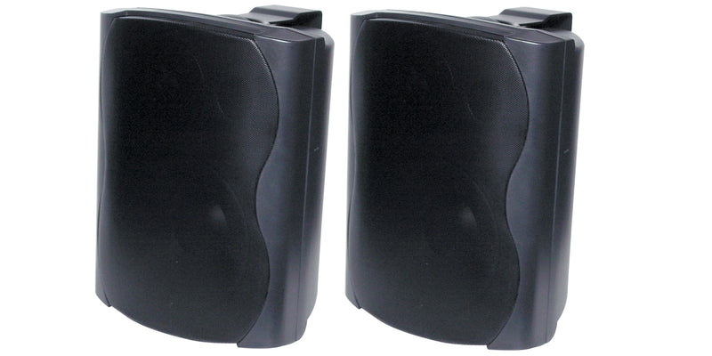 50W 8 Ohm Black Wall Mount Speaker Pair C0921