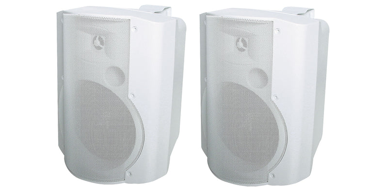 Active Speaker Pair 130mm 30W 2 Way White C0927