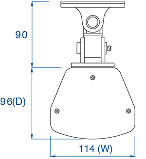 Column Speaker 20W 100V Line / 4 Ohm IP66 White C0951A