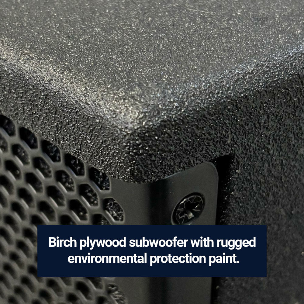 PA Column Speaker With Subwoofer Pair 1000W C1034