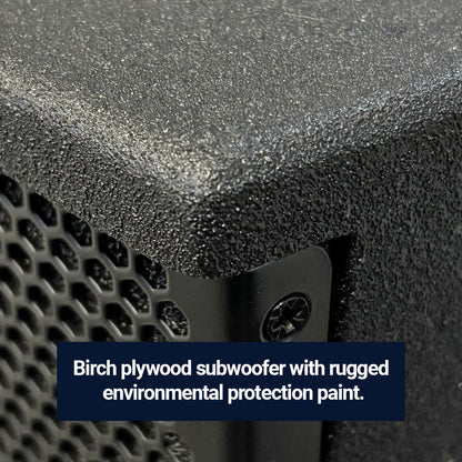 PA Column Speaker With Subwoofer Pair 1000W C1034