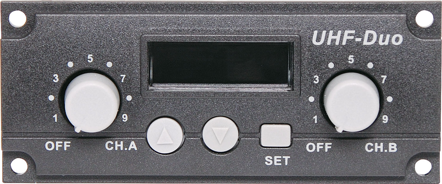 Portable PA System UHF Wireless Dual Microphone Receiver 520-544MHz Module C7187C