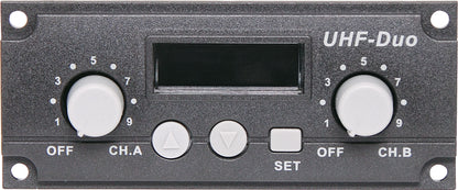 Portable PA System UHF Wireless Dual Microphone Receiver 520-544MHz Module C7187C