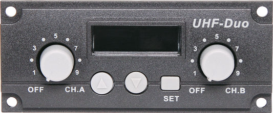 Portable PA System UHF Wireless Dual Microphone Receiver 520-544MHz Module C7187C