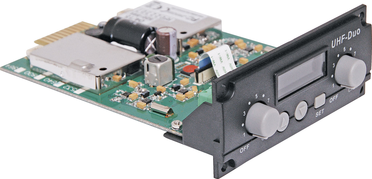 Portable PA System UHF Wireless Dual Microphone Receiver 520-544MHz Module C7187C