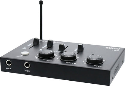 Wireless Microphone Systems Karaoke Mixer With Dual Wireless Microphones With Bluetooth C8825