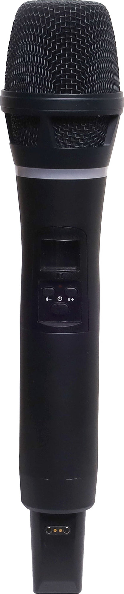 Microphone Uhf Wireless System 2 Ch With Two Handheld Mics Redback C8885