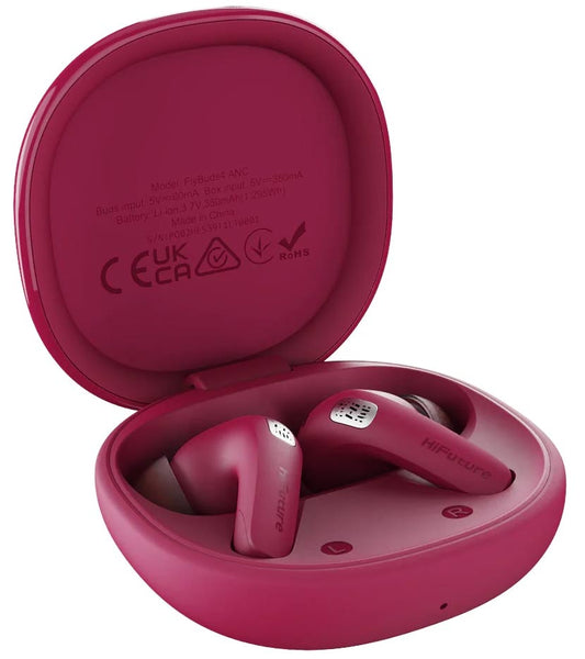 Hifuture ANC  Flybuds 4 Headphones Red C9040R