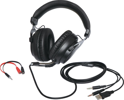 Headphones F2 Pro USB & 3.5mm Gaming Headset C9042