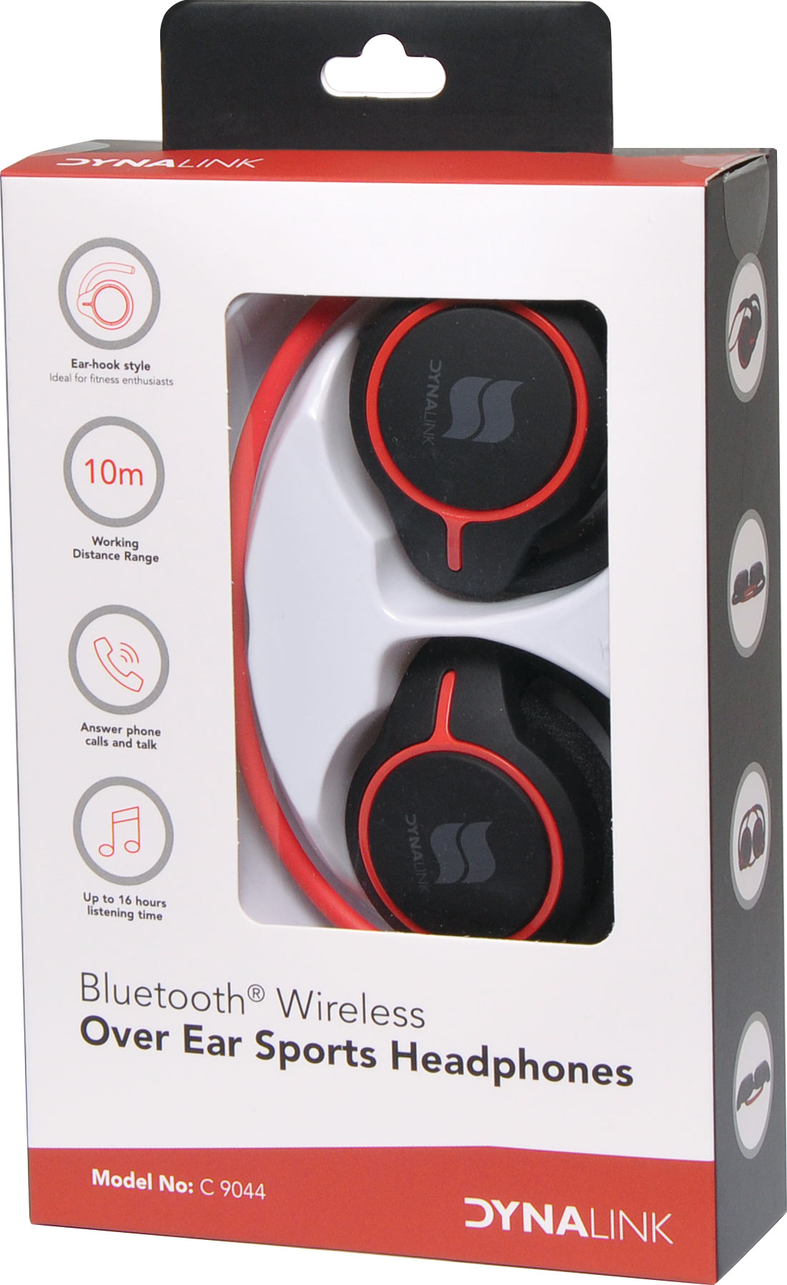 Headphones Bluetooth Wireless Sports Over Ear C9044